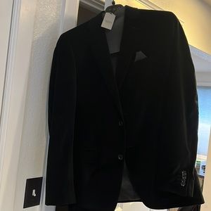 Alfani velvet suit jacket